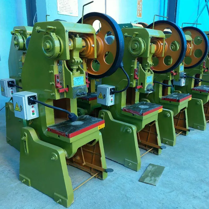 

JB23 Model 12T Tons Open Type Tilting Power Press Mechanical Punch Automatic Punching Press Machine For Hole Stamping Production