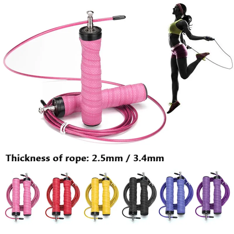 

Skip Rope Cord Speed Fitness Aerobic Jumping Exercise Equipment Adjustable Boxing Skipping Sport Jump Rope