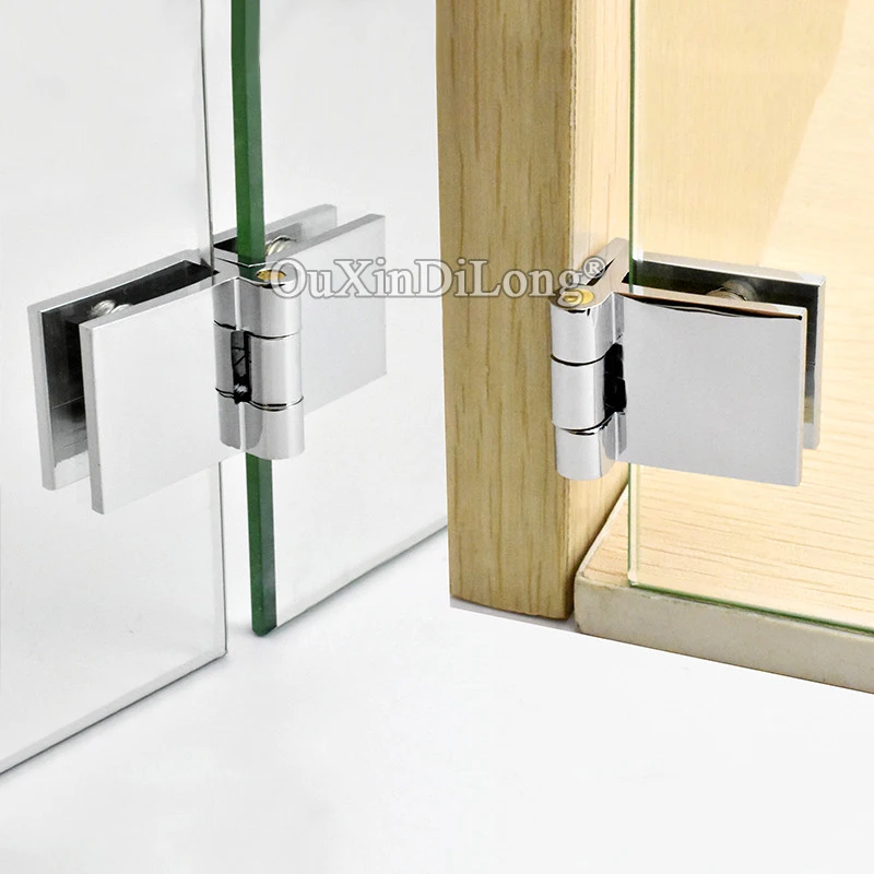 Brand New 20PCS Brass Glass Hinges Wine/Display Door