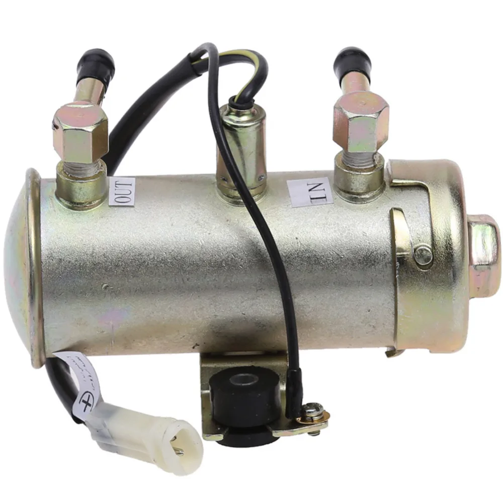 Tanie VODOOL 12V samochód elektryczny akcesoria pompa paliwa Facet czerwony top Style paliwa benzyna pompa oleju napędowego zestaw pompa paliwowa silnika bezpiecznik wysokiej jakości