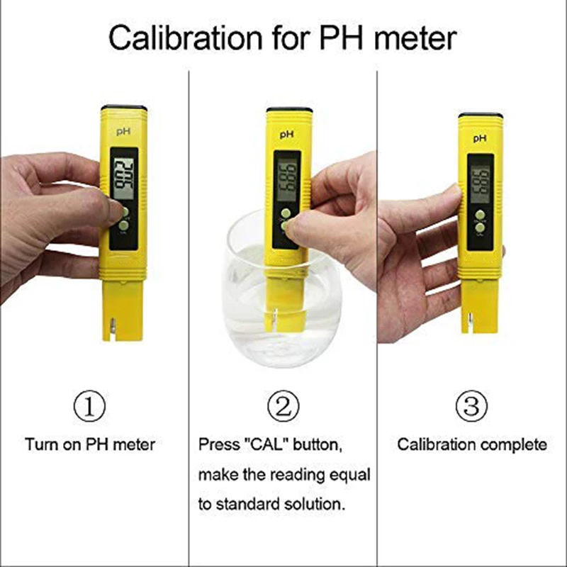 Тест качества воды метр, рН метр Tds метр 2 в 1 комплект с 0-14.00Ph и 0-9990 Ppm Диапазон измерения для гидропоники, аквариумов, D