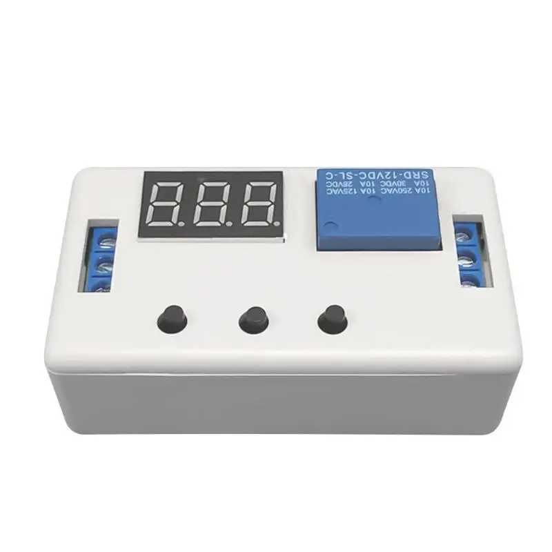 

DC 12V LED Digital Time Delay Relay Module Programmable Timing Circuit Trigger Cycle Adjustable Switch Relay Module