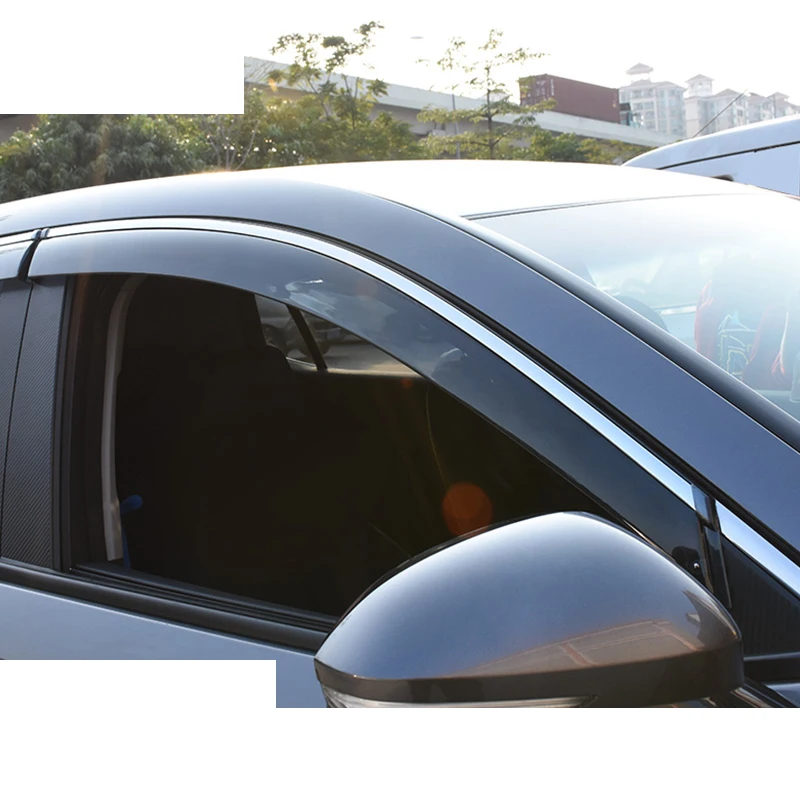 

Lsrtw2017 Acrylic Car Window Rain Shield Rain Eyebrow for Acura CDX 2017 2018 2019 2020