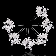 2 шт. свадебные шпильки для волос для женщин и девушек, модные шпильки, имитирующие жемчуг, инструменты для укладки, украшения головных уборов, заколки для волос