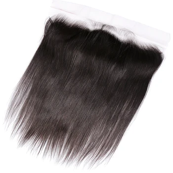 

Links Hair Straight Lace Frontal Closure With Baby Hair 13x4 Ear To Ear Pre-Plucked 100% Remy Brazilian Hair