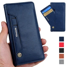 Для iPhone 11 Pro Max чехол с магнитной застежкой из искусственной кожи чехол для iPhone 6 6S 7 8 Plus X XR XS Max чехол-кошелек с подставкой и отделением для карт