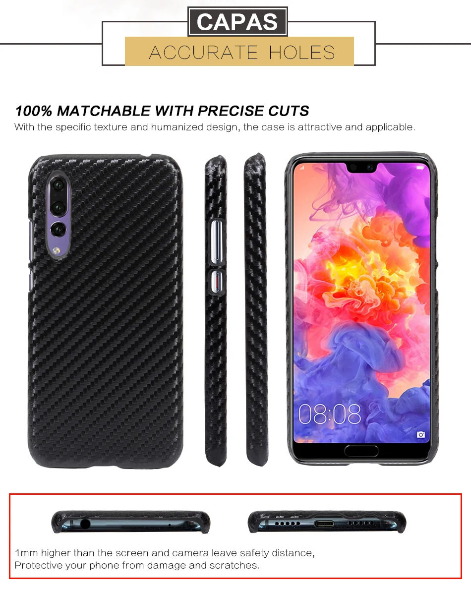 Для huawei P20 Pro Чехол Жесткий чехол из поликарбоната роскошный шикарный деревянный Змеиный узор чехол для телефона huawei P20 Pro защитная задняя крышка Капа