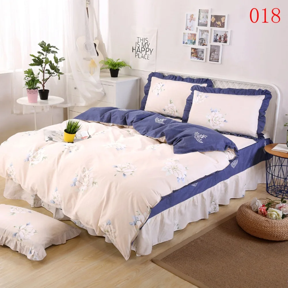Beige 1Pcs Cotton Duvet Cover Quilt Cover Comforter Cover Bedding