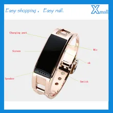 Kostenloser Versand Smart Watch Bluetooth Armband Armbanduhr Smartwatch Call Antwort SMS Erinnert Smart Armband