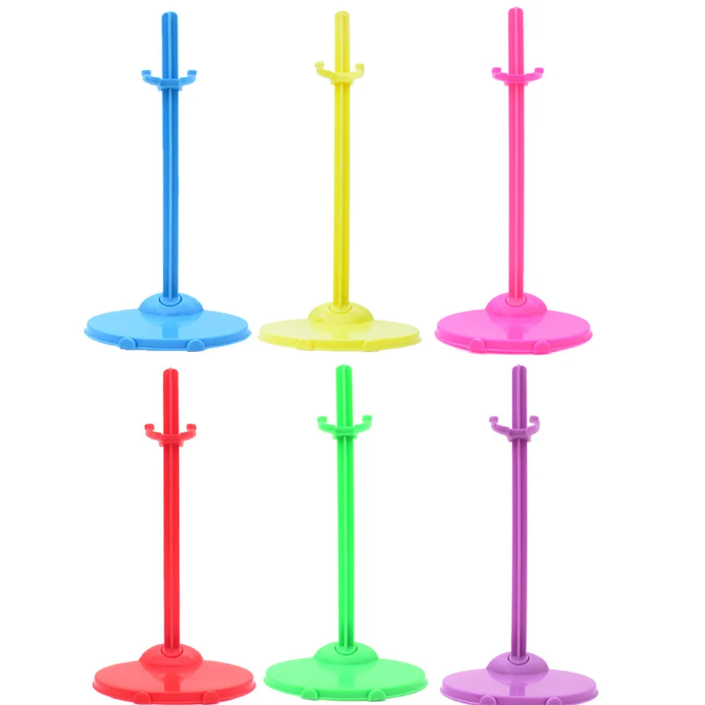 10pcs/lot Doll Stands Dolls Toy Hangers Stand Support Display Holders
