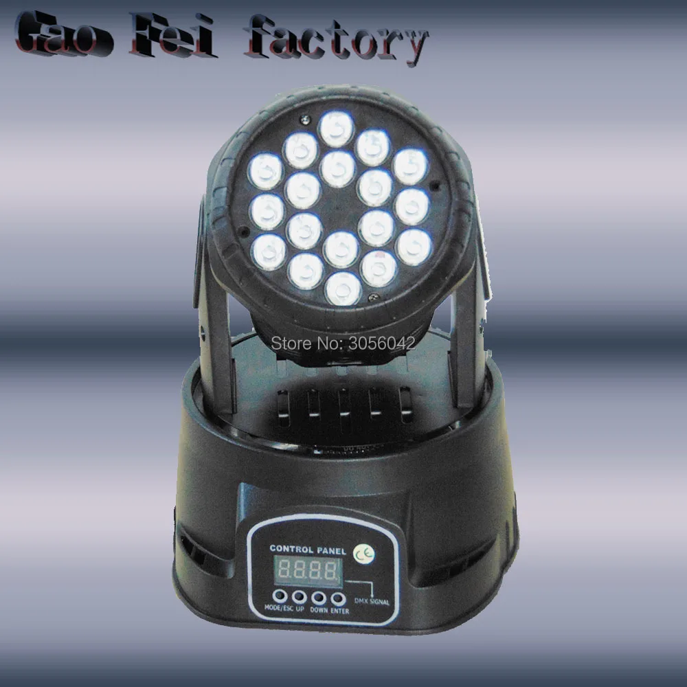 

18x3w RGBW Wash Light LED Moving Head Washer Light With For Stage