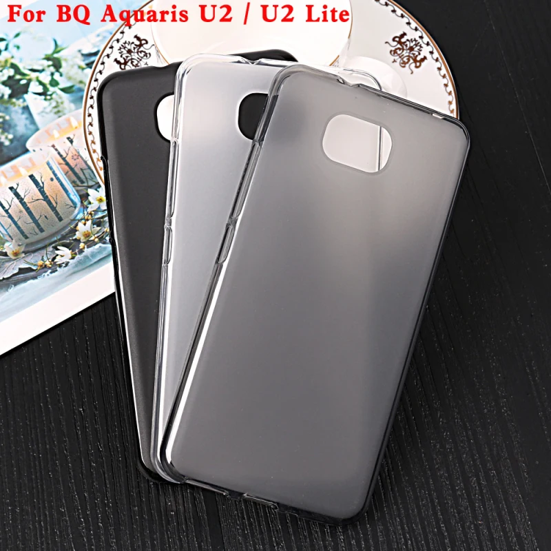 

Cases for BQ Aquaris U2 Mobile Phone Back Cover for BQ Aquaris U2 Lite case Silicone TPU Soft Protective Shell Bag