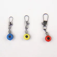 20 шт./лот рыболовная леска на крючок Вертлюги хвостовик карабин замковое соединение соединитель морская рыболовная приманка бобы ремень