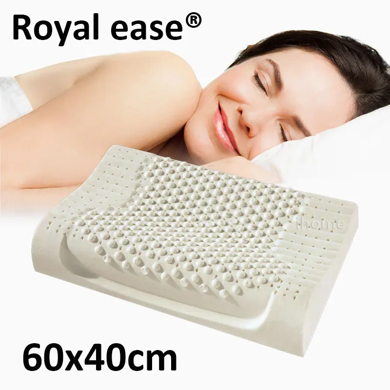 Массажная 3D подушка из натурального латекса ROYAL Ease массажная таиланда для