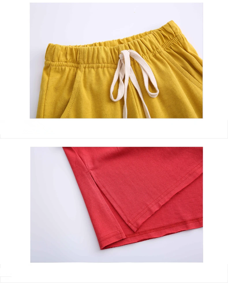 Casual Kids Clothes Suit For Teenage Girls Clothing set 2019 Summer Solid Vest Tshirt Pants 2-piece Soft Cotton Children Outfits (25)