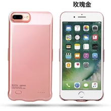 Портативный внешний аккумулятор зарядное устройство чехол для iphone 8 plus 8 Plus чехол для телефона power Bank для iphone 8 и 7 plus