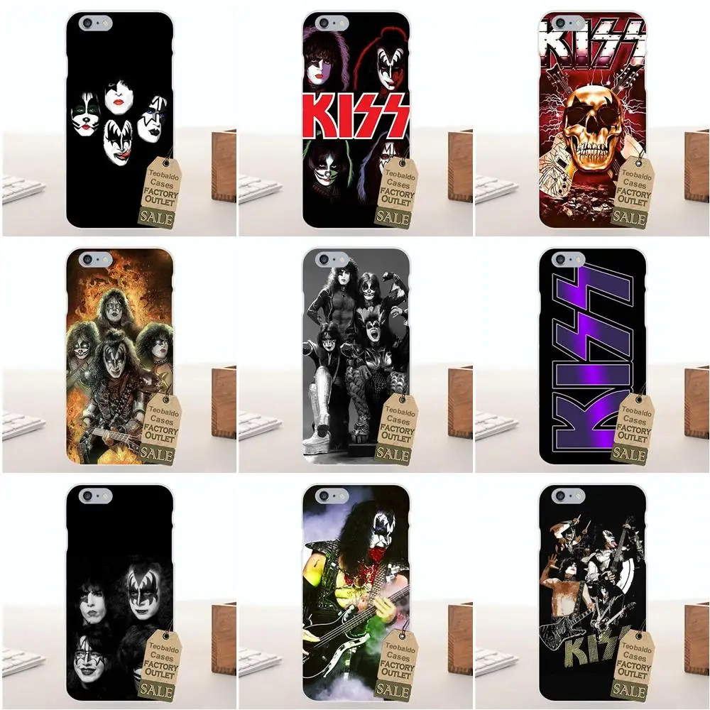 Tpwxnx для Huawei G7 G8 Honor 5A 5C 5X 6 6X 7 8 V8 Mate 9 P7 P8 P9 P10 Lite Plus мягкие лучшие чехлы Kiss Rock Band |
