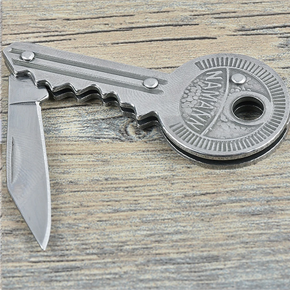 

Mini Pocket Knife Key Chain Knife Peeler Portable Outdoor Camping Key Ring Knife Tool Mini Key Knife Fold Key Box Opener