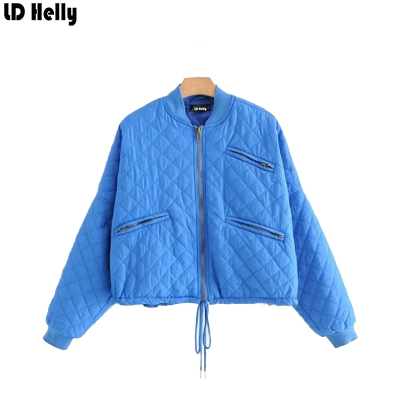 LD Helly женские 2018 куртки для женщин пальто Зимний пуховик эластичный подол Топ