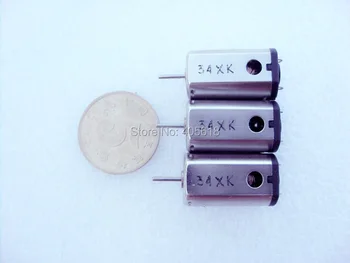 

Hot sale 20pcs NdFeB strong magnetic high speed motor model motor carbon brush N30 micro motor 4.5V 22500 RPM free shipping