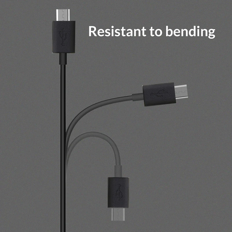 Lungfish المصغّر usb 2.0 كابل 100pcs-Pack تهمة مزامنة كابل بيانات الحبل ل الروبوت الهاتف 0.3 m 1 m 1.5 m ل Sumsung هواوي Xiaomi