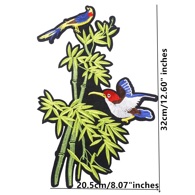 10piece-Bamboo-Bird-Design-Embroidery-Iron-on-Applique-Patches-Sticker-Lace-Fabric-Patches-DIY-Sewing-Supplies (1)