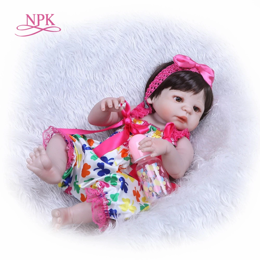 NPK 48CM Silicone Reborn Baby Dolls 