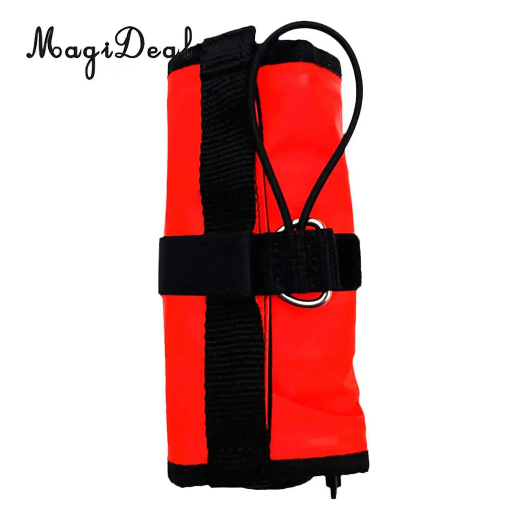 MagiDeal Professional High Visibility Scuba Diving Inflatable Safety Sausage Signal Surface Marker Buoy (SMB) Tube