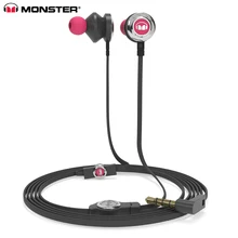 Оригинальные внутриканальные проводные наушники Monster Simplicity HD с