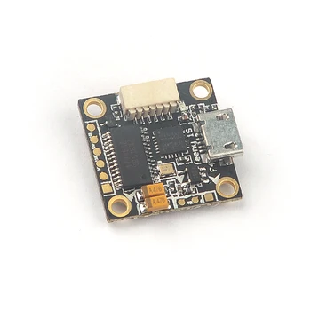 

Yuenhoang 1PC TeenyF4 Pro Flight Control Integrated OSD Buck-Boost Module Indoor Brushless 1-2S Power Supply FC Board for RC FPV