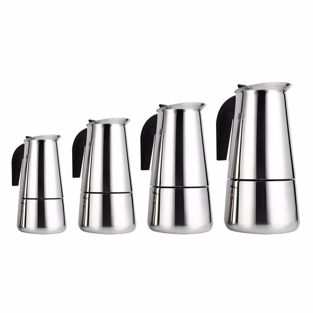 Moka Espresso Coffee Maker Latte Piano Cottura Filtro Coffee Machine Coffee Pot Percolator Tools Cafetiere Coffee Maker Pot