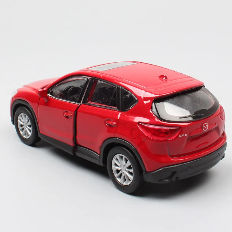 Детские 1:36 Welly Mazda CX-5 CX5 SUV машинки миниатюрные Литые и игрушечные машинки моделирующие Игрушки для мальчиков