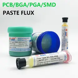Неэтилированный BGA PCB PGA паста SMD припой с флюсом для пайки сокровище пастообразный флюс паяльная паста сварочная смазка для IC мобильного