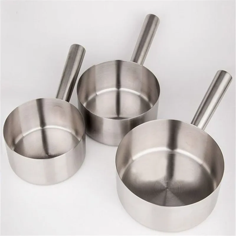 

Stainless Steel Long Handle Water Ladle Kitchen Tools Mirror Polish Soup Milk Scoop Diet-Kitchen Large utensils Capacity Bailers