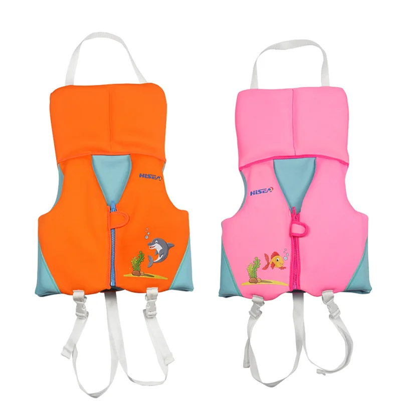 

HISEA Childre Life Vest Youth Swimming Life Jacket Kids Kayak Pool Beach Lifesaving Clothes 2Colors