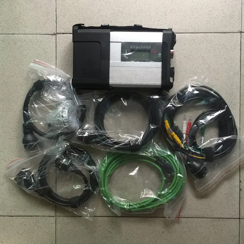  MB SD C5 sin Software HDD MB SD conectar diagnóstico compacto de 5 estrellas con función WIFI para 