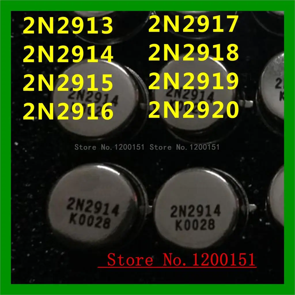 

2N2913 2N2914 2N2915 2N2916 2N2917 2N2918 2N2919 2N2920 CAN-6