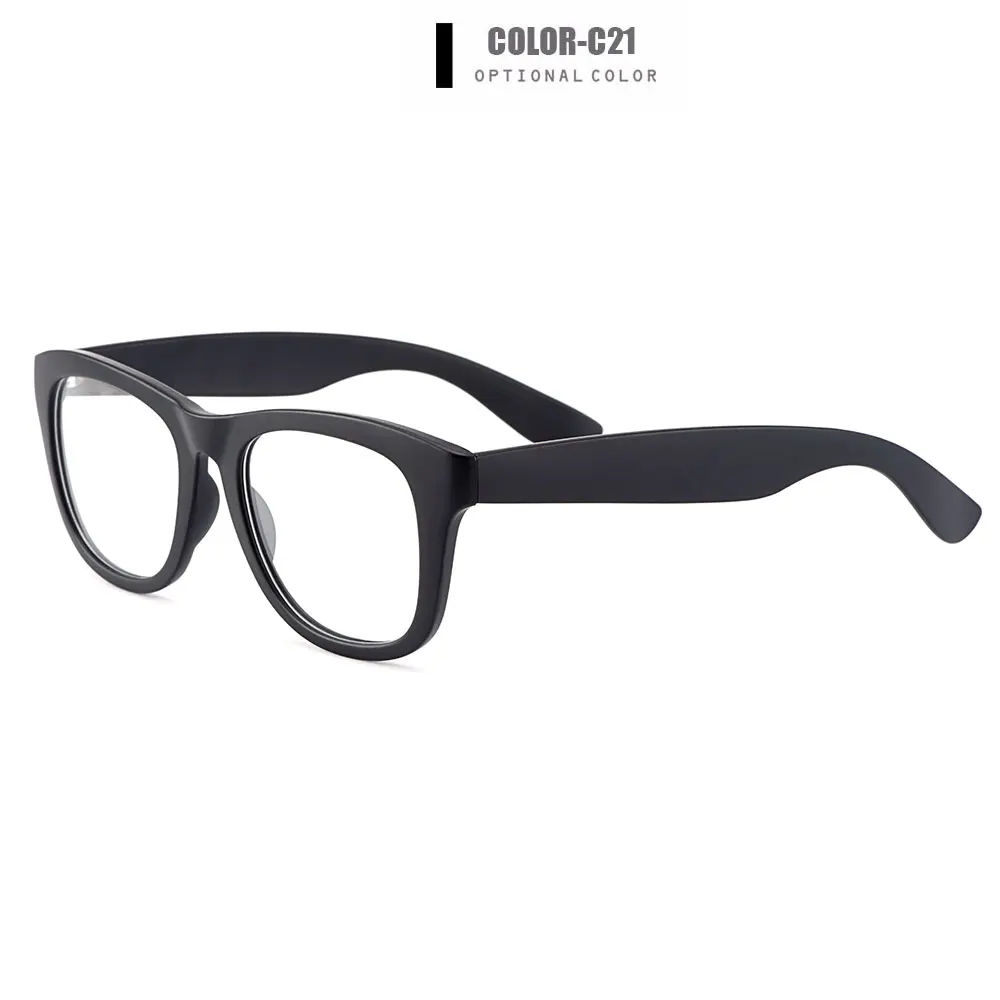 Gmei оптический Voguish круглый полный обод пластиковые женские очки рамки для близорукости пресбиопии чтения рецепт очки H8011 - Цвет оправы: C21