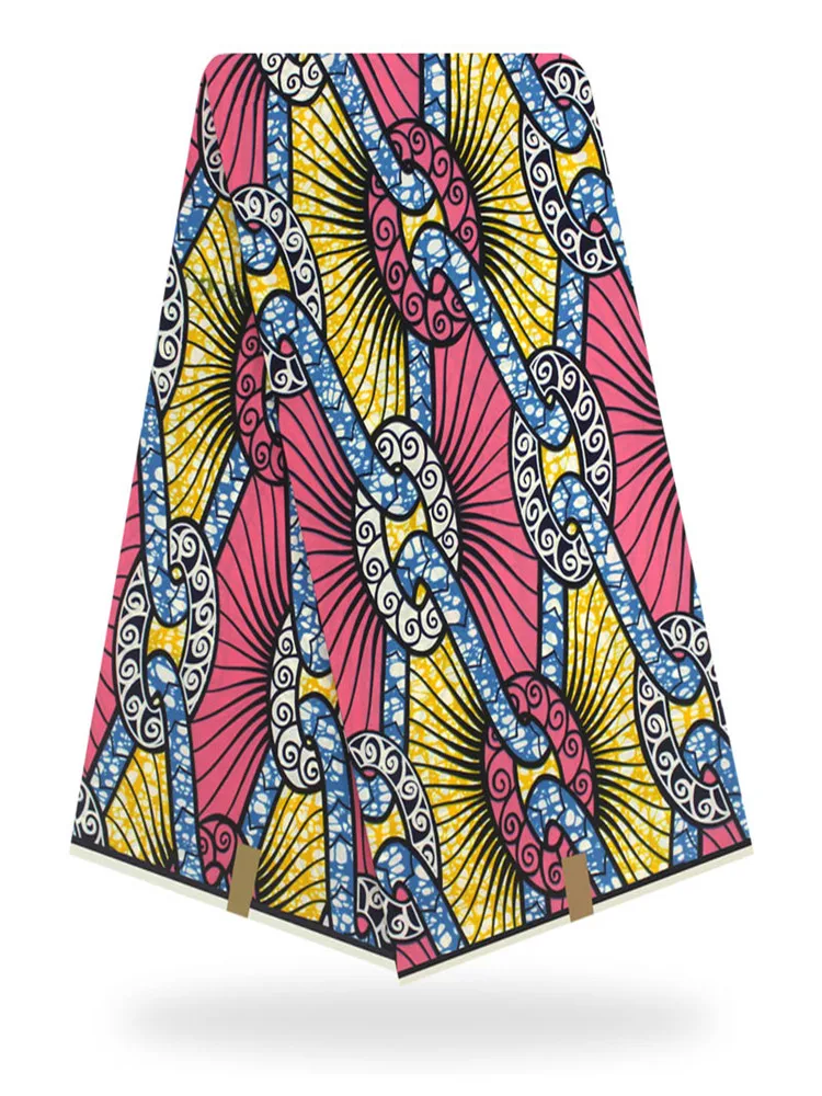 

Veritable Wax Hollandais Guaranteed Real Dutch Wax 100% Cotton Hollandais Wax High Quality African Fabric (TQD-6-19