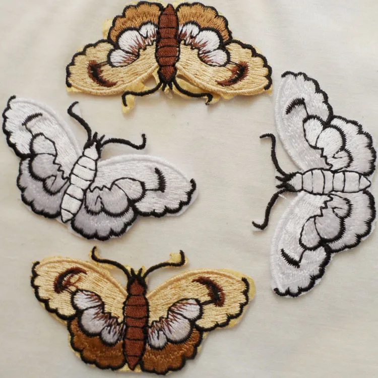 8*3.5 cm embroidery jeans cloth patch cartoon stickers affixed