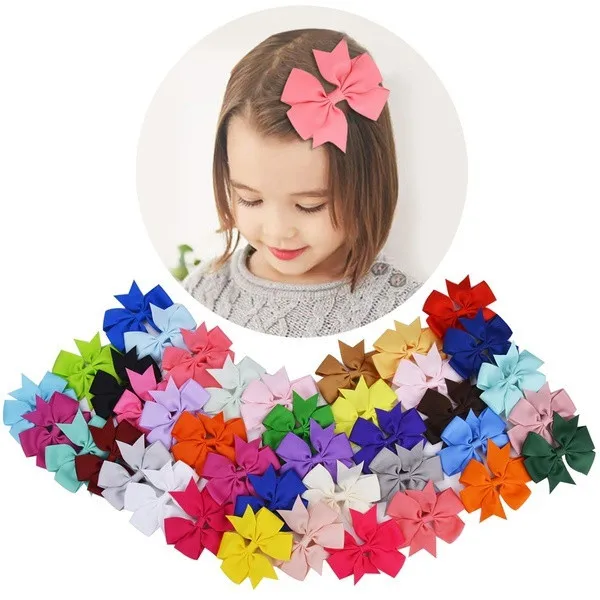 

Ribbon Boutique With Clip Hairpins Kids Girl Hair Accessorie 2018 Step.