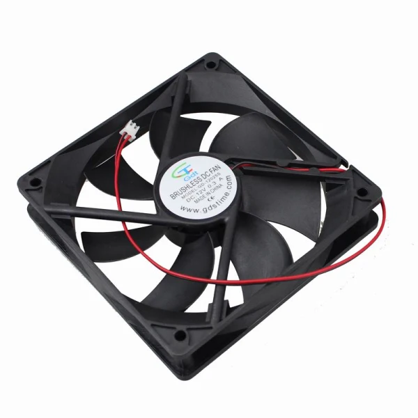 

2pcs/lot 12V 2P 12025 12cm 120mm Cooler 120x120x25mm Dc Brushless Fan