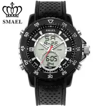 2017 New SMAEL Watches Men Top Luxury Brand Hot Design Military Sports Wrist watches Men Analog Digital Quartz Men Watch Clock,