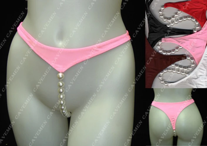 

* crotch bottom large pearl massage pudenda * 2239 *Sexy Thongs G-string Ladies Bra