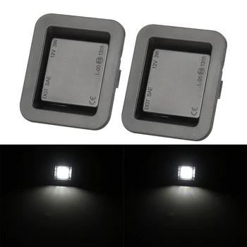 

2pcs 18SMD LED Smoke License Plate Light Kit For Ford F150 Raptor 2015-2018 Car Accessories
