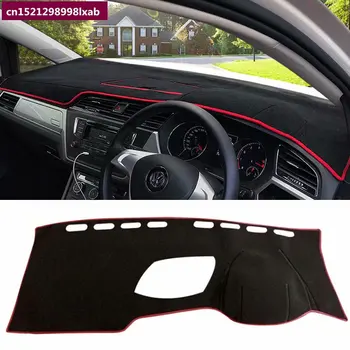 

Car Styling Covers Dashmat Dash Mat Dashboard Cover carpet Accessories For Volkswagen Vw Touran MK2 2016 2017 2018 2019 2020