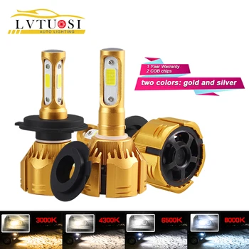 

H7 H1 LED H11 H8 H9 9005 9006 880 H3 H4 HB3 HB4 led 9007 9004 H13 Car Headlight Bulb 3000K 4300K 6500K 8000K LEDs Head lamp DE