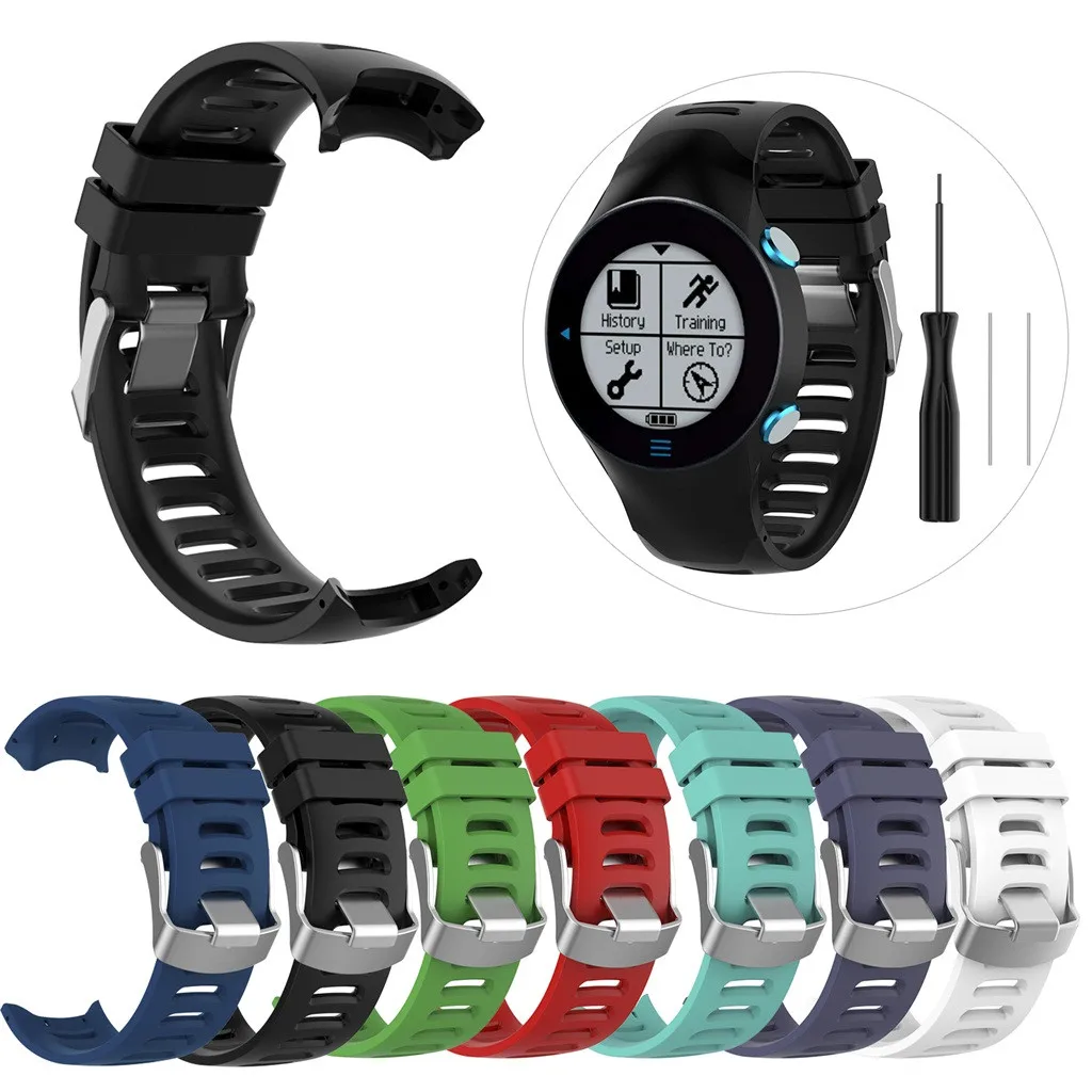 CARPRIE мягкий браслет из силикагеля ремешок для часов Repalcement ремешок для Garmin Forerunner 610 рабочий инструмент Drop.3.6