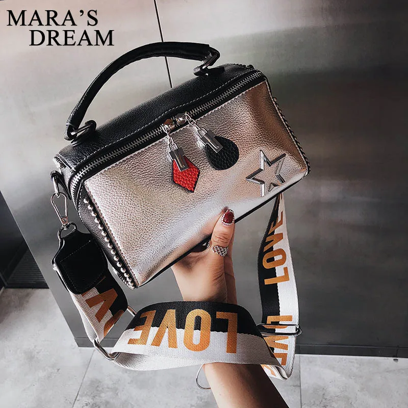 Сумка Mara's Dream Женская широкополосная новинка 2019 модная сумка через плечо