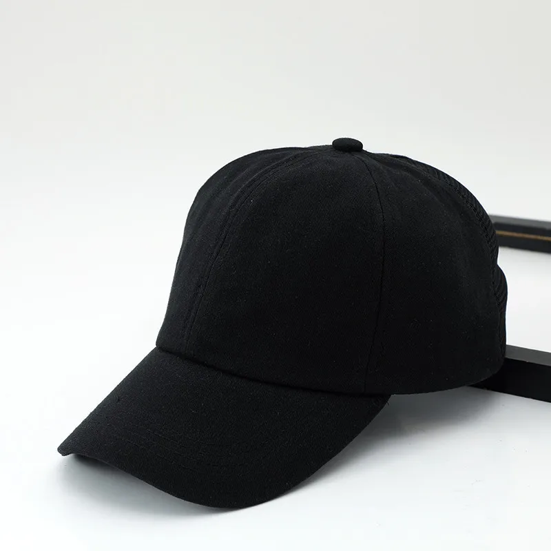 

Fashionable Baseball Cap Women's Summer Mesh Breathable Round Hip Hop Cap for Men and Women Unisex Adjustable Snapback Casquette